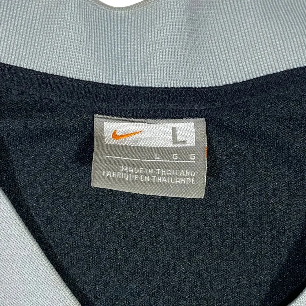 Vintage Black Nike Team Sports Basketball Jersey Embroidered #10 Large